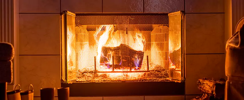 Mendota Hearth Landscape Fireplace Installation in Independence, Kentucky