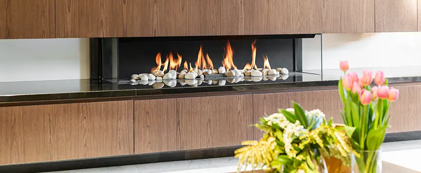 Double-height Fireplace Design Refurbishment in Independence, Kentucky